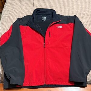 The North Face Men's Performance Jacket in Red and Black